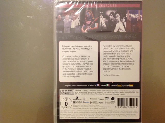 PINK FLOYD - Reflections On The Wall Dvd - 2 Disc Set - Brand New And ...
