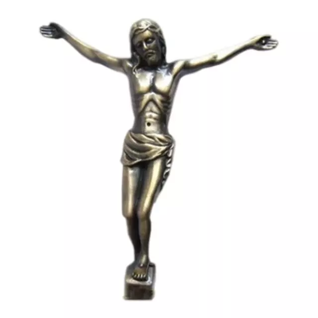 Religiöse   Jesus Figur aus Zinklegierung, Wandkreuz, Zubehör, 2