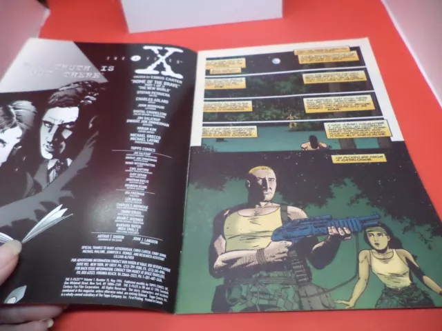 THE X FILES vol 1 #15 HOME OF THE BRAVE topps comics COMIC BOOK GRAPHIC 2