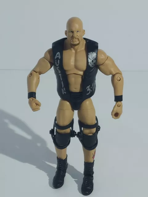 Stone Cold Steve Austin Defining Moments Wwe Mattel Figure No Belts $14 ...