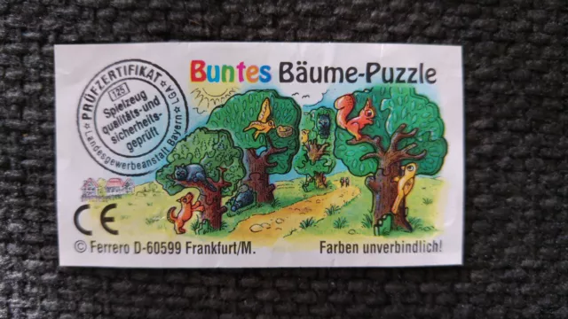 Ü-Ei BPZ Buntes Bäume-Puzzle - Katzenbaum