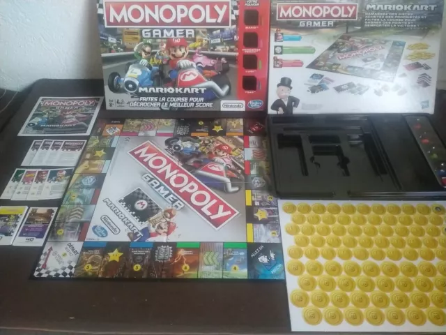 Jeu de Société Monopoly Gamer Mario Kart Neuf Nintento Hasbro livraison offerte