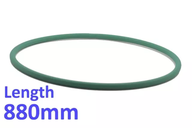 IGF 880mm - Long Green Drive Belt For PIZZA Dough Roller Stretcher L40P, B40P