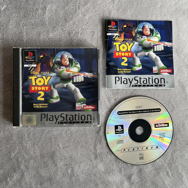 DISNEY PIXAR TOY Story 2 Buzz Lightyear To The Rescue Gioco Playstation ...
