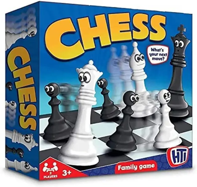 HTI Toys Traditional Games Chess Set Board Game For Kids