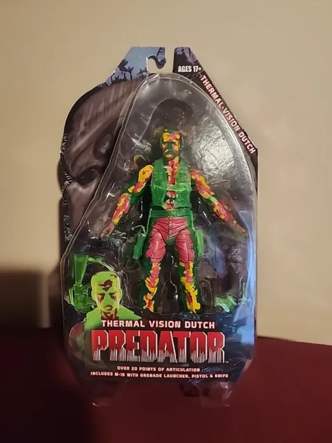 NECA Predator Series 11 Thermal Vision Dutch Action Figure