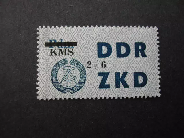 DDR Dienstmarken - C LKZ ZKD 1964 Mi.Nr.53 VI ** PF langer Balken!!