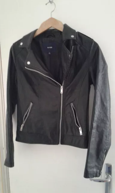 Blouson cuir femme kiabi outlet