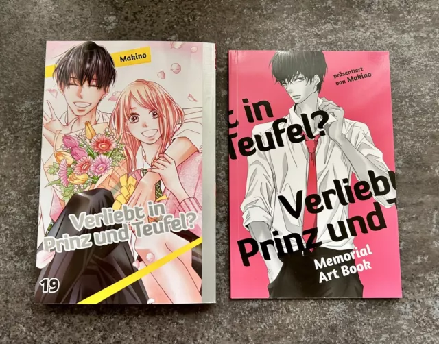 Verliebt in Prinz und Teufel 19 m. Memorial Artbook, Neuwertig, Makino, Tokyopop