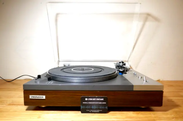 Platine Vinyle Tourne Disque Pioneer Direct Drive Pl-510 Vintage Turntable Hifi