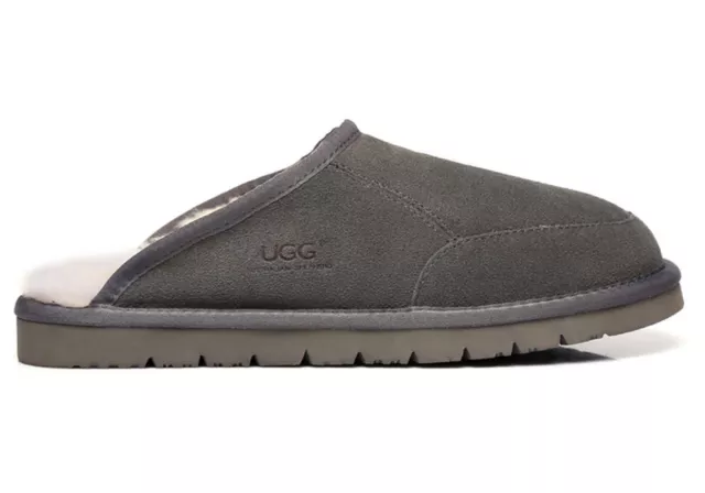 UGG Australian Shepherd Comfortable Unisex Bred Scuff Slippers - Rubber