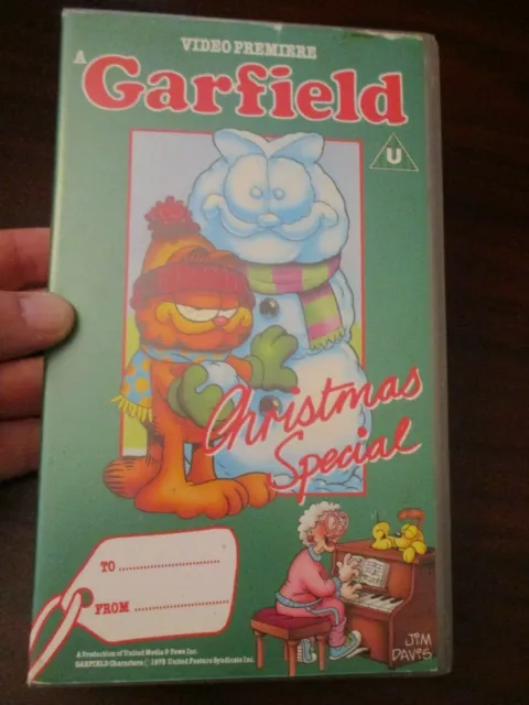 A Garfield Christmas Special  VHS Video Tape (NEW SEALED)