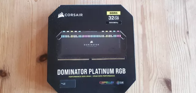 Corsair Dominator Platinum RGB DDR5 DRAM 32 GB 5600 MHz