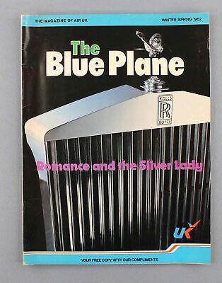 Air Uk The Blue Plane Airline Inflight Magazine Winter / Spring 1982 Rolls-Royce