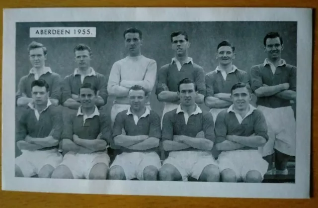 DC Thomson Famous Teams In Football History 1962, Aberdeen 1955