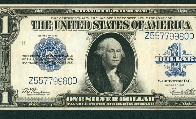 $1 1923 ((HIGHER GRADE VF+++)) Silver Certificate ** DAILY CURRENCY AUCTION
