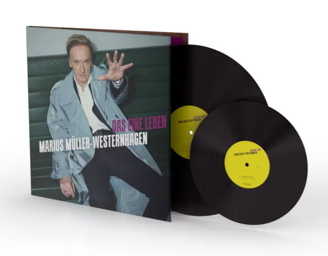 Marius Müller-westernhagen The One Live Ltd 1LP Vinyl IN Photo Book +7 " Vinyl