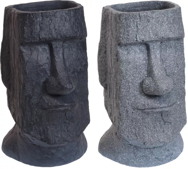 Easter Island Large Plant Pot Home Outdoor Garden Decor Display Flower Planter