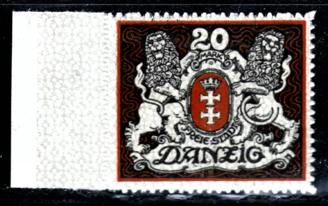 Danzig 89 X **, 20 M. Wappen postfrisch