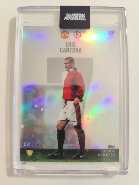 CARTE SPORT COLLECTOR TOPPS ERIC CANTONA /99 - Manchester United, édition Limitée 24/25