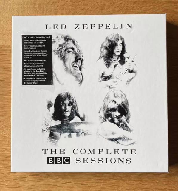 Led Zeppelin - The Complete BBC Sessions / Super Deluxe Edition 3CD & 5LP Boxset