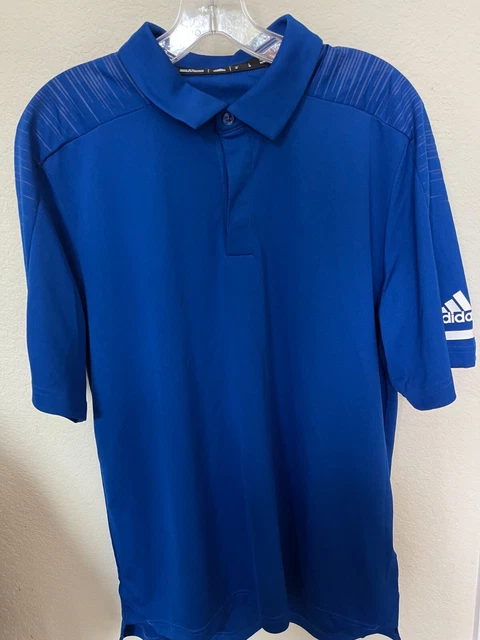 Adidas team iconic clearance full button polo