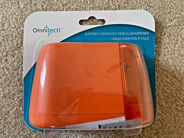 Omnitech battery operated pencil sharpener online