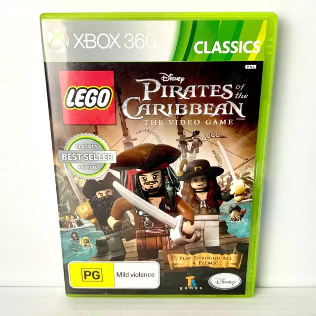 LEGO PIRATES OF The Caribbean Manual Xbox 360 Tested