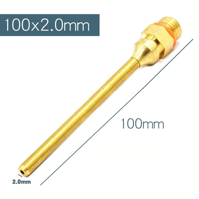 Premium Quality Universal Bonding Tool Copper Hot Melt Glue Nozzle (100x2 0mm)