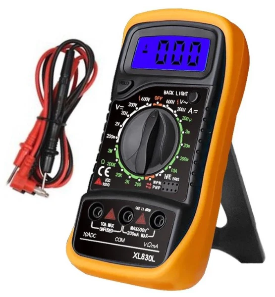 PROFESSIONAL DIGITAL MULTIMETER Voltmeter Ohmmeter Ammeter Multi Tester ...