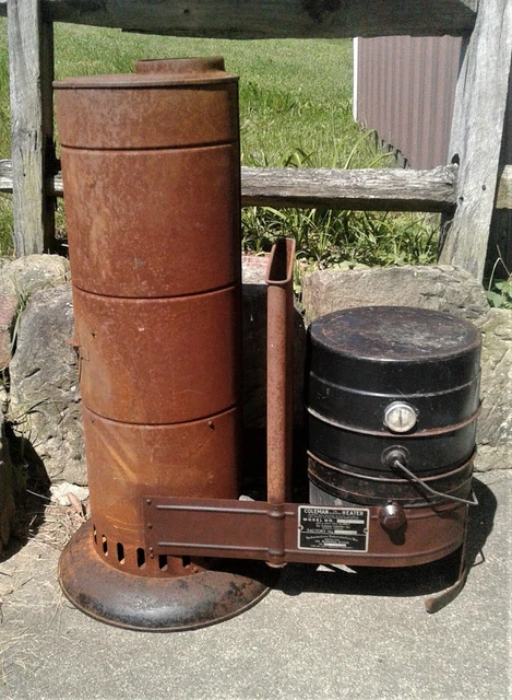 ANTIQUE COLEMAN OIL Burning Heater Stove or Furnace 333A Rare $124.98 -  PicClick