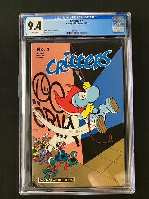 Critters #7 CGC 9.4 (1987) - Stan Sakai - Usagi Yojimbo