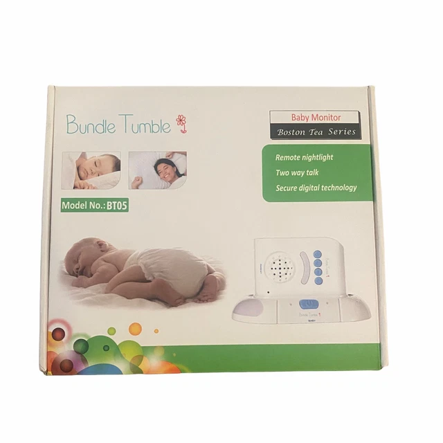 Bundle Tumble Baby Monitor Remote Nightlight Two Way Talk New Open Box