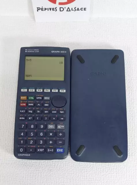 CASIO GRAPH 100+ Calculatrice Graphique 3D Scientifique Mode Examen Lycée TBE !