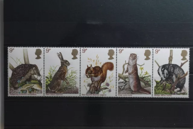 Uk 745-749 Mint As Five Strips #Tw510