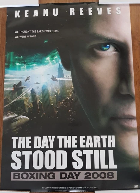 DAY THE EARTH Stood Still Keanu Reeves Movie Poster Promo Print ...