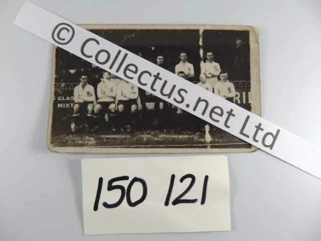 very scarce TOTTENHAM HOTSPUR FOOTBALL CLUB TEAM PHOTO RP POSTCARD 1912