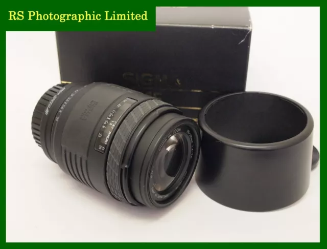 Sigma UC 70-210mm F4-5.6 Minolta Af Support Zoom Objectif, Série No 1058437