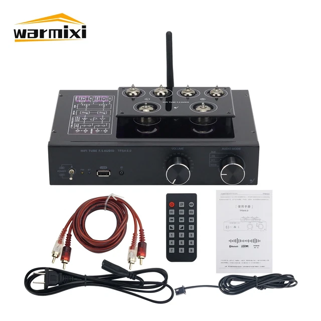 BLUETOOTH TUBE PREAMPLIFIER Tube Preamp MM/MC Phono Preamp HIFI TUBE F