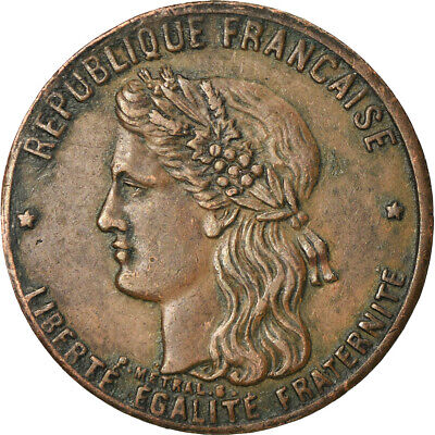 187 1èr Anniversaire de l'Union Concorde Solidarité Superbe France Médaille 