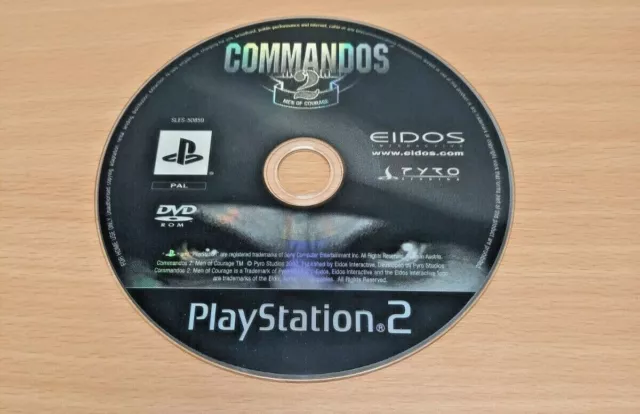 Commandos 2 Men Of Courage Playstation 2 PS2 PAL UK (DISC ONLY)