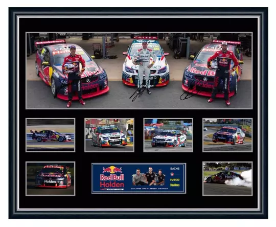 Redbull Holden V8 Supercars Whincup Lowndes Van Gisbergen Signed Limited Edition