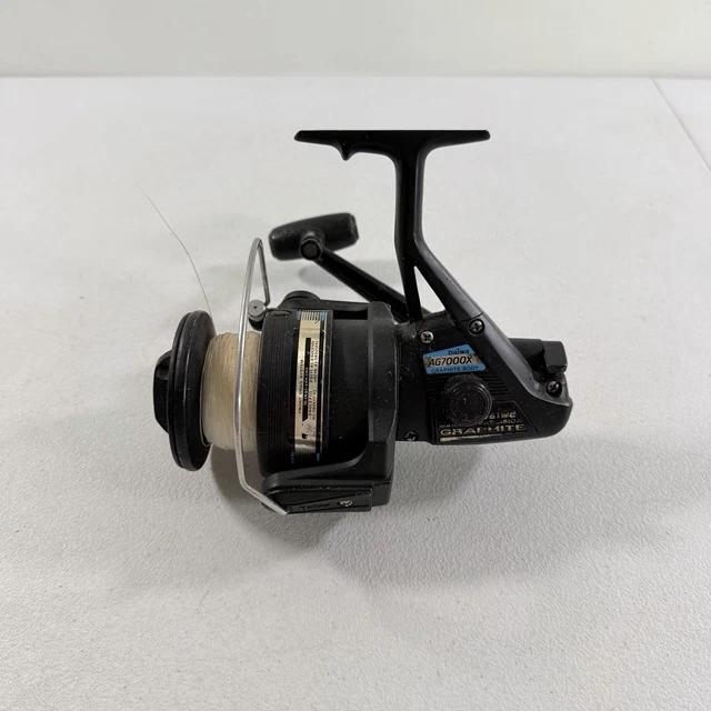 daiwa ag7000x reel KTGCOZS GX7000 13+1BB Metal Spinning Fishing 5.1:1 Saltwater Freshwater Right Left Hand Reel : Sports & Outdoors VTG DAIWA AG2600X Graphite Spinning
