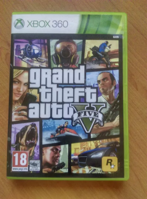 Grand Theft Auto V (2013) Xbox 360 Cover 