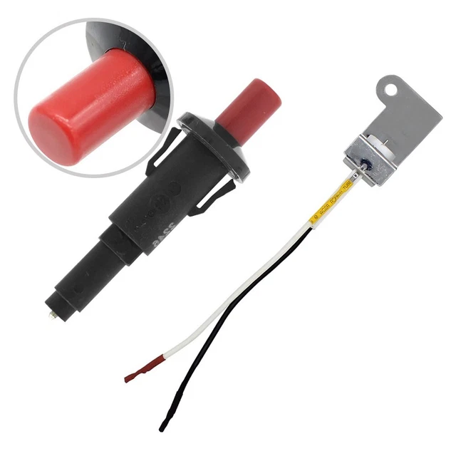 Kit D'Allumage De Rechange Weber 60092 – Compatible Q300 & Q3000 – Bouton Poussoir + Fils