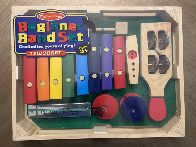 Melissa & Doug Beginner Band Set New Sealed