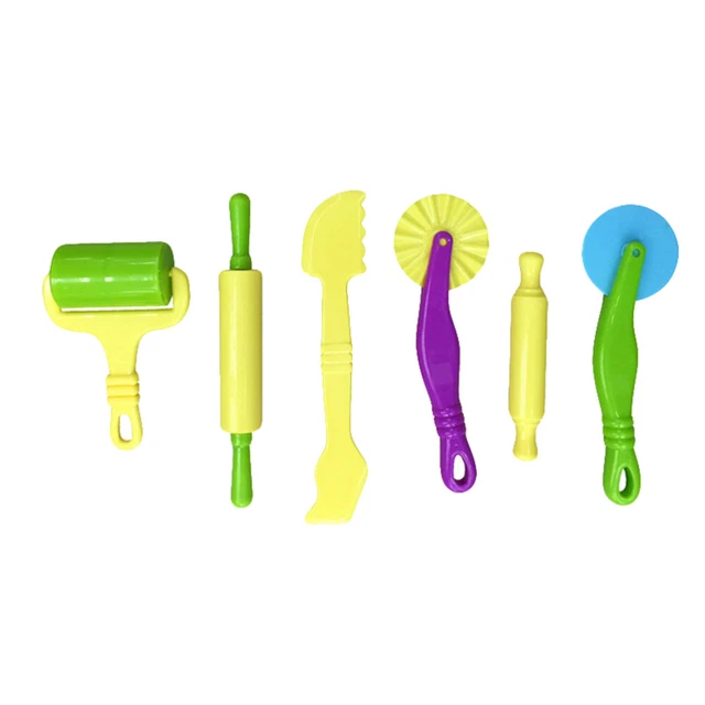 1 Set / 24 Piezas DIY Plasticine Mould Kit Divertido Juguete Infantil Plasticine