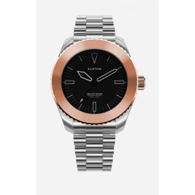 Orologio Miyota Personalizzabile Kustom Watch 41 Mm Acciaio Inox Silver