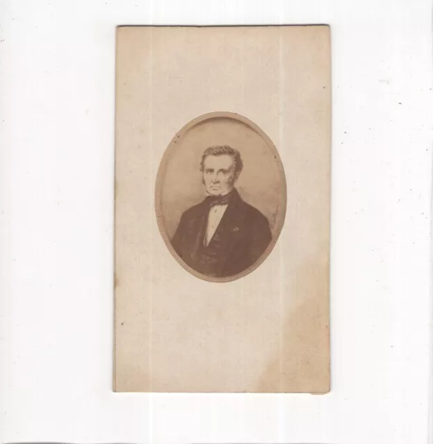 Meurisse CDV Foto Herrenportrait / Kunstbild - Metz 1860er