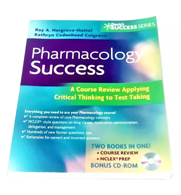 Pharmacology Success: Davis's Success Series: Course Review, NCLEX Prep *ln-0026